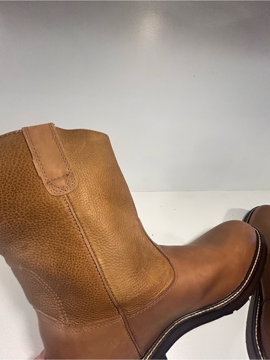 Onward Reserve Men 10.5 Brown Leather Pull On Boots Vibram Sole Made In Brazil main image 9